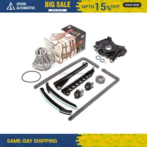 Timing Chain Kit Water Oil Pump Fit 04-10 Ford F150 F250 TRITON 5.4 3-Valve - Bild 1 von 12