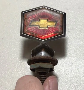 1980-1987 Malibu El Camino Header Panel Hood Ornament Emblem 81 82 83 84 85 86 - Picture 1 of 5