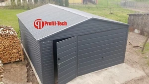 5x5 Gartenhaus Metallgarage Stahlkonstruktion Blechgarage Garage Container* - Bild 1 von 2