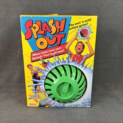 Винтажный 1989 Galoob всплеск вне неоновый зеленый воды игрушка - новый из старых запасов - запечатанный - Изображение 1 из 4