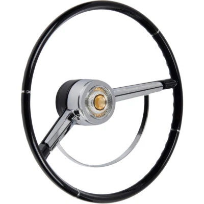 American Retro 15" Steering Wheel w/ Horn Button for 1964-1965 Chevy Chevelle - Imagem 1 de 4