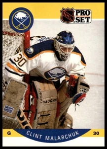 1990-91 Pro Set #25 Clint Malarchuk - Picture 1 of 2
