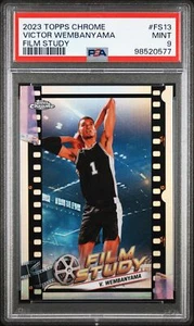 2023 Topps Chrome Film Study #FS13 Victor Wembanyama Rookie MINT PSA 9 - Picture 1 of 2