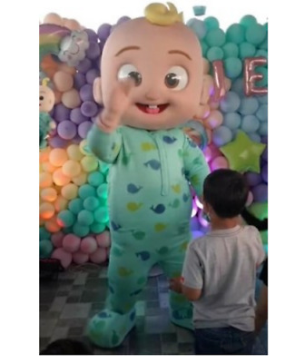 Baby Cocomelon Jojo Boy Mascot Costume Adult Character Suit • 218.77$