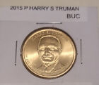 2015 P Harry S. Truman Dollar  Buc Us Coin Nicer Then The Pictures