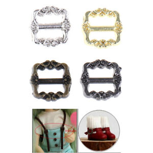 20Pc ltra-small Belt Buckles for DIY Doll Bag Button Shoes Clothes Accessorie C~
