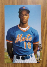 1985 TCMA Post Card Darryl Strawberry New York Mets ⚾