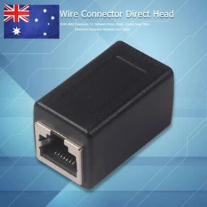 RJ45 Coupler Connector for Extension Broadband Ethernet LAN Cable Extender Plug - Afbeelding 1 van 8