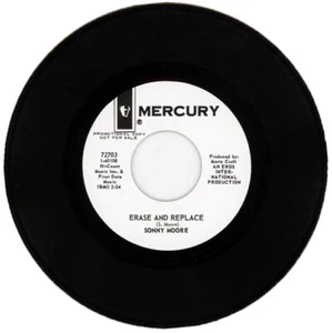 SONNY MOORE "ERASE AND REPLACE c/w AT THE CROSSROADS" 1967 NORTHERN SOUL - Picture 1 of 2