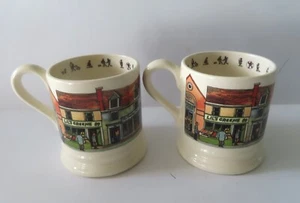 2 Emma Bridgewater Market Town Mugs - Unused - Picture 1 of 5