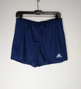 Adidas Size M Medium Navy Blue Drawstring Active Athletic Aeroready Shorts - Picture 1 of 6