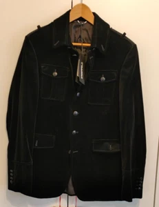 Karl Lagerfeld Militär Samt Smart Freizeit formelle Jacke Herren M Medium UK38 - Bild 1 von 10