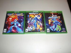MEGAMAN LEGACY X + X2 + 11 + COLLECTION 2 XBOX ONE GAME LOT