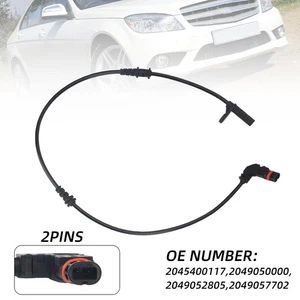 Front LH&RH Wheel Speed Sensor A2045400117 for MERCEDES C-Class W204 S204 07-14 - Picture 1 of 16