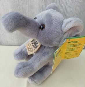Tier Planet ca. 30 cm weiches Plüschtier Elefant neu mit Etikett - Bild 1 von 10