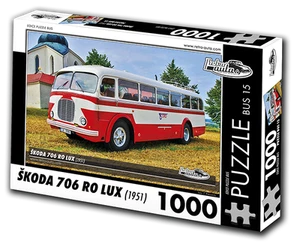Puzzle BUS 15 - ŠKODA 706 RO LUX (1951) 1000 Teile - Bild 1 von 1
