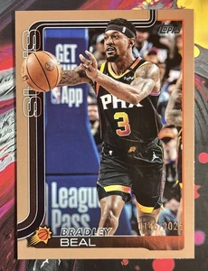 2025-26 Topps Bradley Beal Gold /2025 Phoenix Suns #158 - Picture 1 of 2