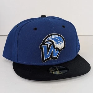 Wilmington Waves New Era 59Fifty eng anliegende Mütze 8 blau schwarz gesticktes Logo MiLB - Bild 1 von 13