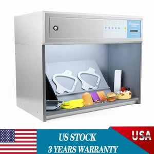 Color Matching Box Color Assessment Cabinet 4 Light Sources Light Box 110V NEW - Picture 1 of 17