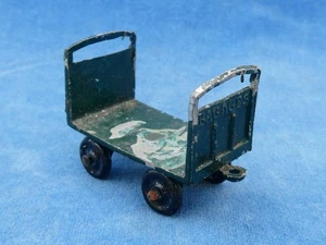 RARE ! TRAIN DINKY TOYS ? O - CHARIOT A BAGAGES PLOMB Lead luggage trolley - Picture 1 of 7