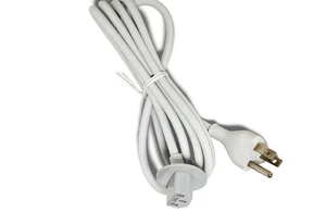 Cable de alimentación genuino OEM Apple 125V 6FT para iMac 01-622-0390 blanco - Imagen 1 de 3