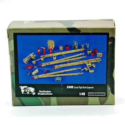 Equipaggiamento ponte portaerei V2449 Verlinden Production scala 1:48 - Immagine 1 di 2