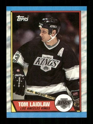  Tom Laidlaw 3 Kings Hockey 1989 Topps 34 Sports Trading Card  - Image 1 of 2