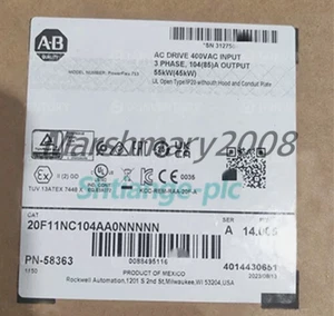 20F11NC104AA0NNNNN AB PowerFlex luftgekühlt 753 AC Laufwerk 20F11NC104AA0NNNN USA - Bild 1 von 14