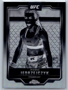 2025 Topps Chrome UFC Negative #34 Joanna Jedrzejczyk RC - Picture 1 of 2