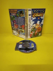Sonic 3D Blast CIB Sega Saturn Clean And Tested Ntsc USA - Picture 1 of 14