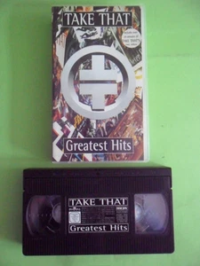 TAKE THAT GREATEST HITS BMG 1996 VHS - Foto 1 di 1