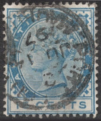 SG108 SN:81 1894 15 céntimos MAURICIO REINA VICTORIA NÚMEROS 1891-1894, usado Foto 1 de 2