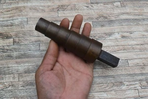 Herramienta de yunque cono escalonado herrero herrero de plata de acero resistente de colección 28,67 oz - Imagen 1 de 12