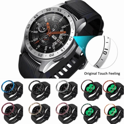 For Samsung Galaxy Watch 4 Classic 46mm/42mm Bezel ring Protector cover Case - image 1 of 4