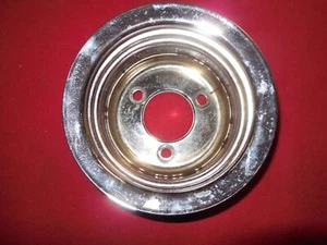 1969 -  70 Camaro Chevelle Nova deep groove 396 427 454 crank pulley 3955291 GM - Picture 1 of 10