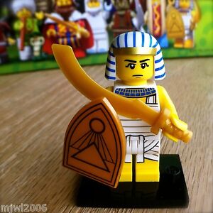 LEGO 71008 Minifigures EGYPTIAN WARRIOR #8 Series 13 SEALED Minifigs Shield Gold