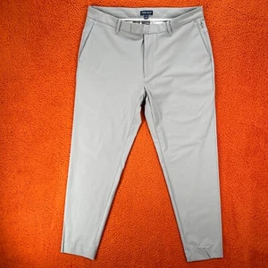 PETER MILLAR Mens Blade Performance Ankle Golf Pants Gale Grey 35 x 28 $185 NEW - Picture 1 of 7