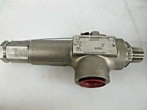 NEW ANDERSON GREENWOOD 3/4" PRESSURE VALVE JL14B-DS420-JG - Picture 1 of 4
