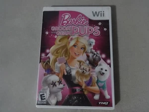 Barbie Groom And Glam Pups - Nintendo Wii Video Game Complete Free Ship - Picture 1 of 3