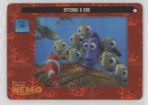 2003 Artbox Finding Nemo FilmCardz Dory Marlin Hitching a ride #66 rs2