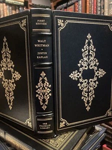 Franklin Library: WALT WHITMAN BIOGRAPHY: CIVIL WAR POET: MANHATTAN POEMS - Picture 1 of 12