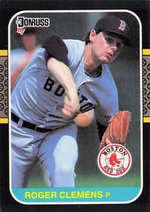 Donruss #276 1987 Roger Clemens Medias Rojas de Boston - Imagen 1 de 2