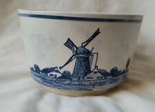 Vintage G. V. M. Handpainted Holland Delft Bowl Pot Tullip