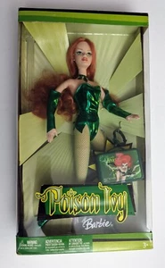 DC Comics - Poison Ivy - Barbie Doll w/ Lunchbox Keychain - Mattel - 2004 - New - Picture 1 of 2
