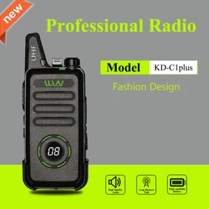 Nuevo Mini Walkie Talkie WLN KD-C1plus 400-470MHz 16 Canales Transceptor UHF - Imagen 1 de 11