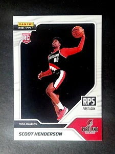 2023-24 Panini Instant #RPA-3 Scoot Henderson RPS First Look /1610 RC BLAZERS - Picture 1 of 2