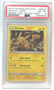 2019 Pokémon Black Star Promo Fall ’19 Collector’s Chest #SM227 PSA NM-MT 8 - Picture 1 of 2