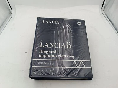 Manuale officina Lancia Delta 2^ seconda serie diagnosi impianto elettrico ed 93 - Immagine 1 di 4