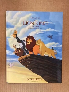 The Art of The Lion King Sotheby's New York February 11, 1995 & Auction - Picture 1 of 12