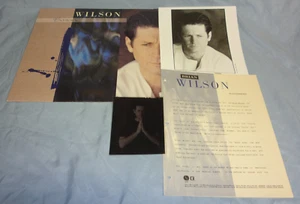 BRIAN WILSON Self-Titled 1988 Sire PROMO LP with PRESS KIT NM! - Picture 1 of 8